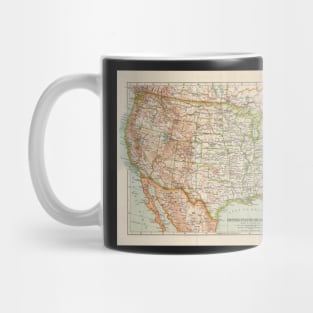 USA Antique Maps Mug